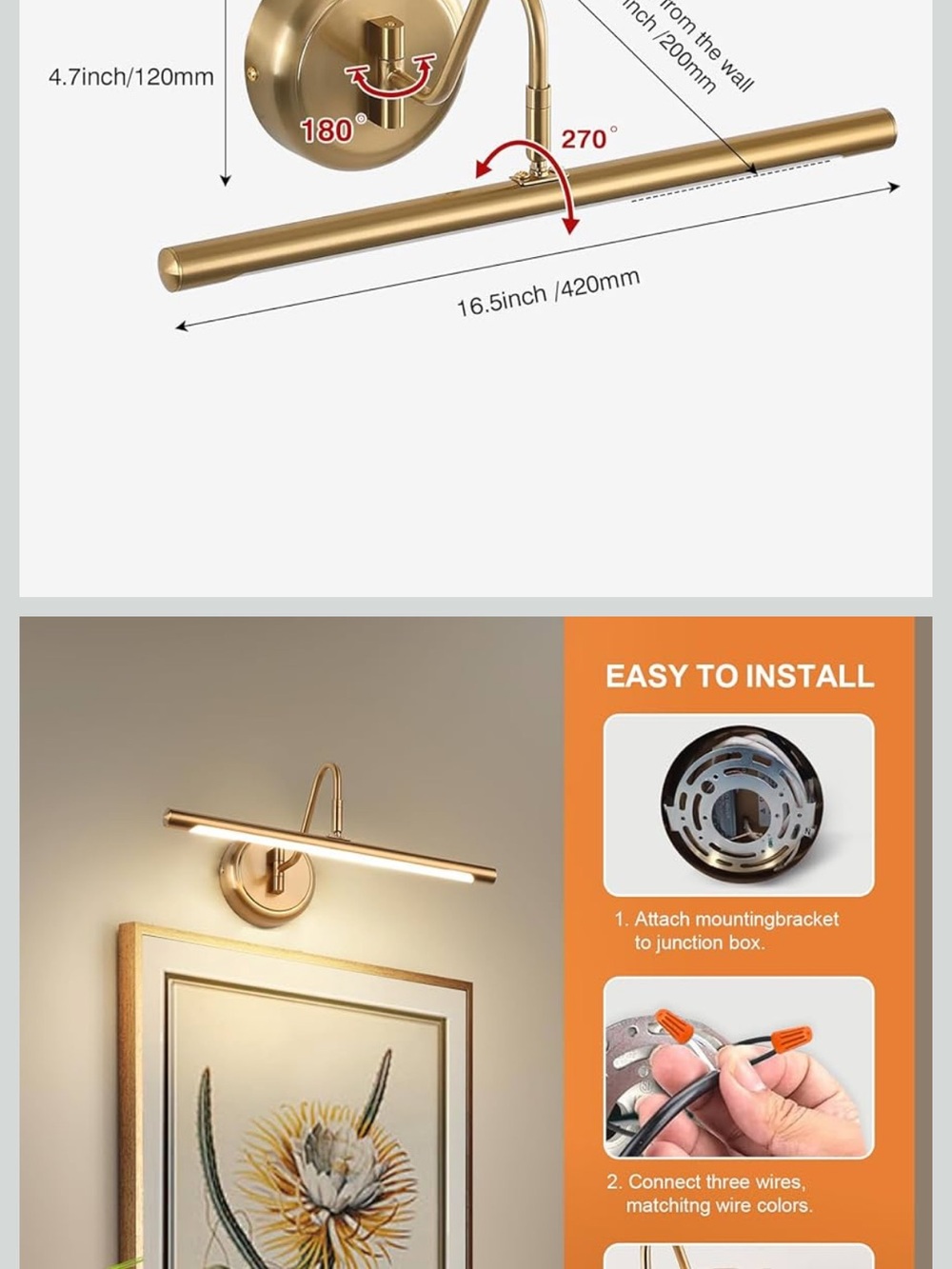 JOOSENLUX Picture Light - Picture 6 of 10